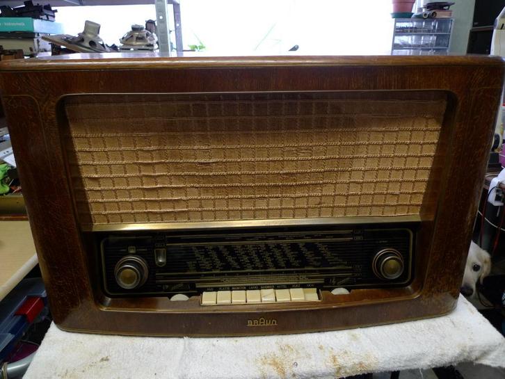 buizenradio   Braun, Antiek en Kunst, Antiek | Tv's en Audio, Ophalen