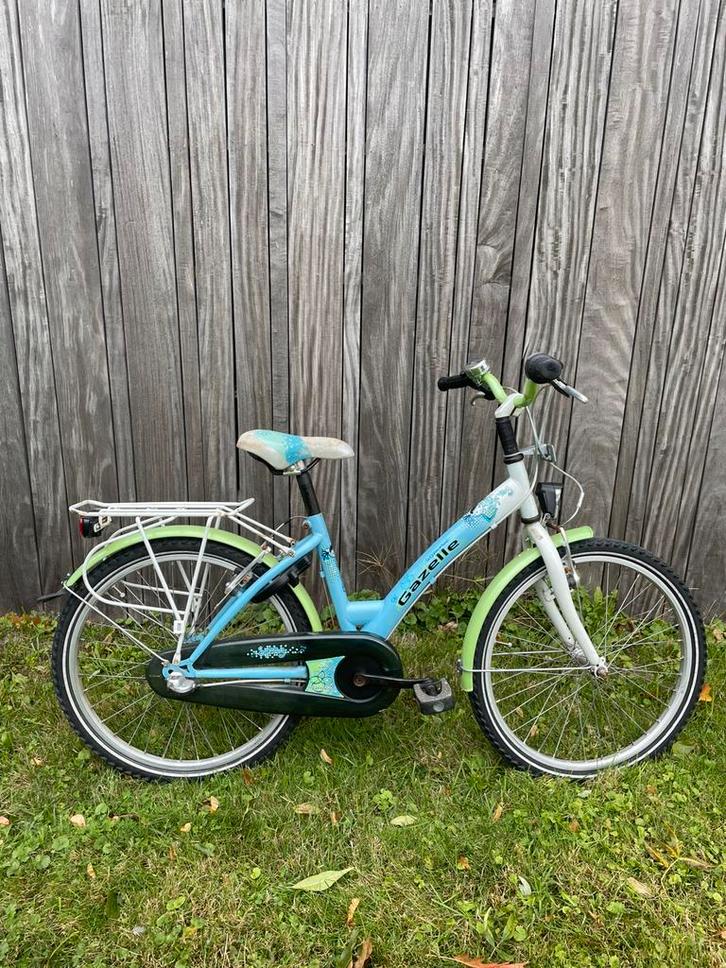 Gazelle meisjes fiets 22 inch, Fietsen en Brommers, Fietsen | Meisjes, 22 inch, Versnellingen, Ophalen
