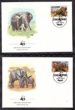 Postzegels WWF : diverse reeksen FDC's 1, Animal et Nature, Affranchi, Enlèvement ou Envoi