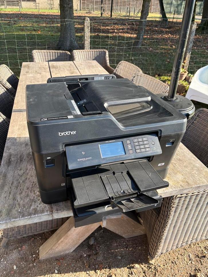 Printer Brother MFC-J6930DW, Computers en Software, Printers, Zo goed als nieuw, All-in-one, Inkjetprinter, Faxen, Draadloos, Ophalen