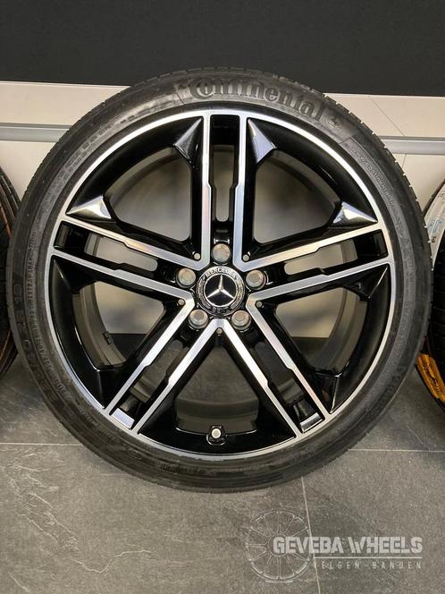 19” Originele Mercedes A klasse W177 velgen + banden 5x112, Auto-onderdelen, Banden en Velgen, Banden en Velgen, Zomerbanden, 19 inch
