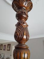 Vintage houten luster, Antiek en Kunst, Antiek | Verlichting, Ophalen