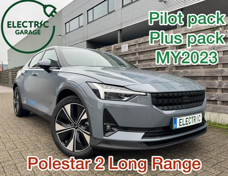 Polestar 2 Long Range *Plus*Pilot* MY2023, Auto's, Polestar, Bedrijf, Te koop, Polestar 2, 360° camera, ABS, Achteruitrijcamera