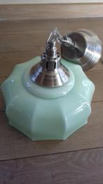 lampe à suspension vintage en opaline, Maison & Meubles, Lampes | Suspensions, Comme neuf, Enlèvement ou Envoi, Verre