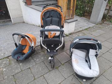 Kinderwagen 3 in 1 Jane pro fix complete set beschikbaar voor biedingen
