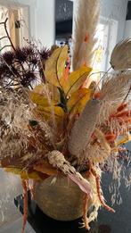 Herfststuk met droogbloemen, Huis en Inrichting, Ophalen, Zo goed als nieuw
