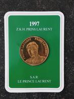 Munt/medaille/Token/Prins Laurent /1997/Brons/FDC, Postzegels en Munten, Munten | België, Ophalen of Verzenden, Brons