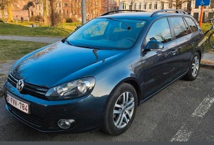 Golf 6 1.6 diesel automaat  177000 km, Auto's, Volkswagen, Particulier, Golf, ABS, Diesel, Euro 5, Break, 5 deurs, Automaat, Blauw