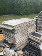 Pierres bleues de Soignies – 2 m² – 2 cm d’épaisseur + dalle, Enlèvement ou Envoi, Utilisé