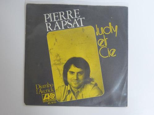 Pierre Rapsat – Judy Et Cie 7" 1976, CD & DVD, Vinyles Singles, Utilisé, Single, Pop, 7 pouces, Enlèvement ou Envoi