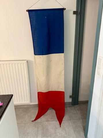 Wo1 periode Franse ZEER grote vlag 2meter20 !
