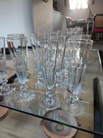 Champagneglazen Val-Saint-Lambert, Antiek en Kunst, Ophalen