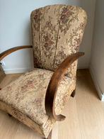 Vintage fauteuil zetel (halabala style), Huis en Inrichting, Ophalen, Gebruikt