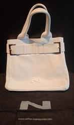 Handtas Nathan, Handtassen en Accessoires, Tassen | Damestassen, Ophalen of Verzenden, Zo goed als nieuw, Wit, Handtas