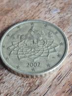 Zeldzaam euromuntstuk Italië 2002, Postzegels en Munten, Munten | Europa | Euromunten, Ophalen of Verzenden, Italië, Losse munt