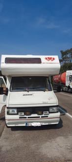 Mobilhome oldtimer Peugeot j5, Caravans en Kamperen, Mobilhomes, Diesel, 5 tot 6 meter, Tot en met 4, Overige merken