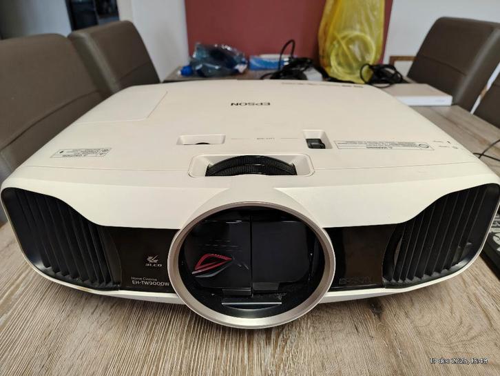 Epson EH-TW9000W Home Cinema Projector Full HD 3D + Wireless, Audio, Tv en Foto, Beamers, Gebruikt, LCD, Full HD (1080), Ophalen