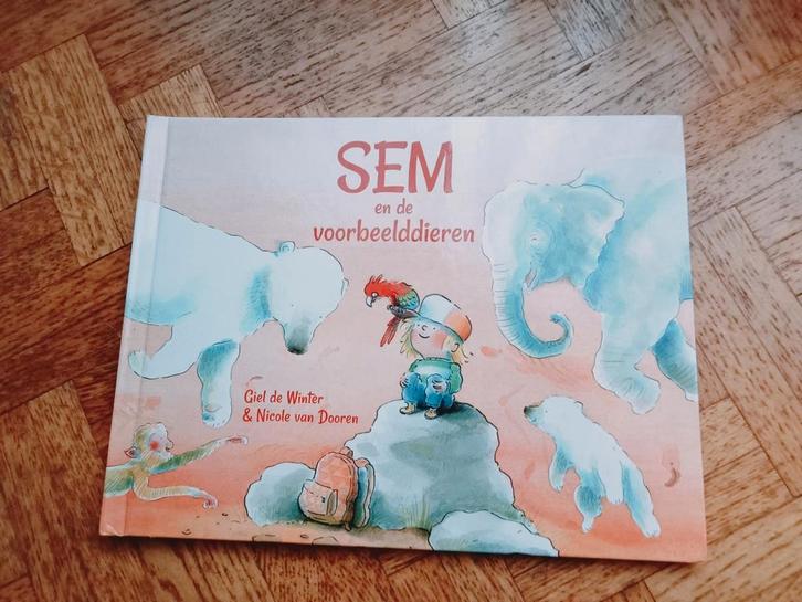 Sem en de voorbeeld dieren , voorleesboek, Livres, Livres d'images & Albums d'images, Enlèvement ou Envoi