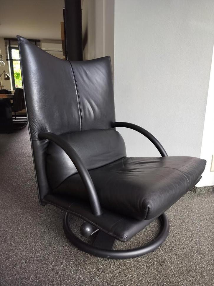 Rolf Benz relax fauteuil in goede staat, Huis en Inrichting, Fauteuils, Zo goed als nieuw, Leer, Ophalen