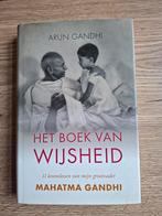 Boek : Het boek van wijsheid / Arun Gandhi, Boeken, Ophalen of Verzenden, Zo goed als nieuw