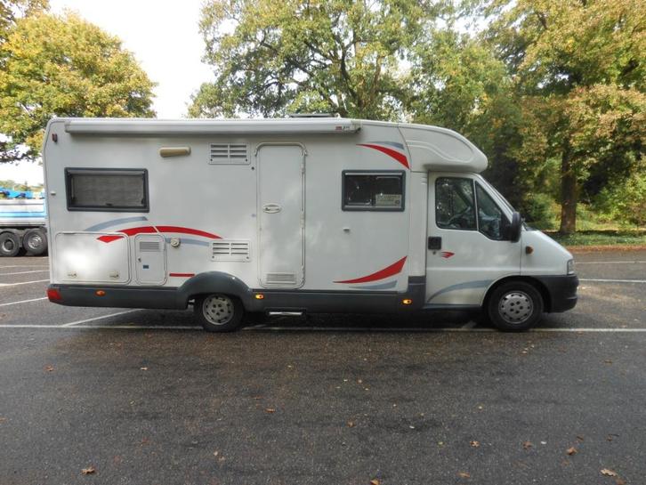 roller team camper  2004, Caravans en Kamperen, Mobilhomes, Particulier, tot en met 4, Half-integraal, Overige merken, Fiat, Diesel