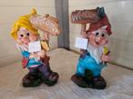 Tuinkabouters,  polyester,  welcome, Tuin en Terras, Ophalen of Verzenden, Nieuw, Kunststof, Tuinkabouter