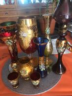 Gekleurde Murano vaasjes, Antiek en Kunst, Antiek | Glaswerk en Kristal, Ophalen