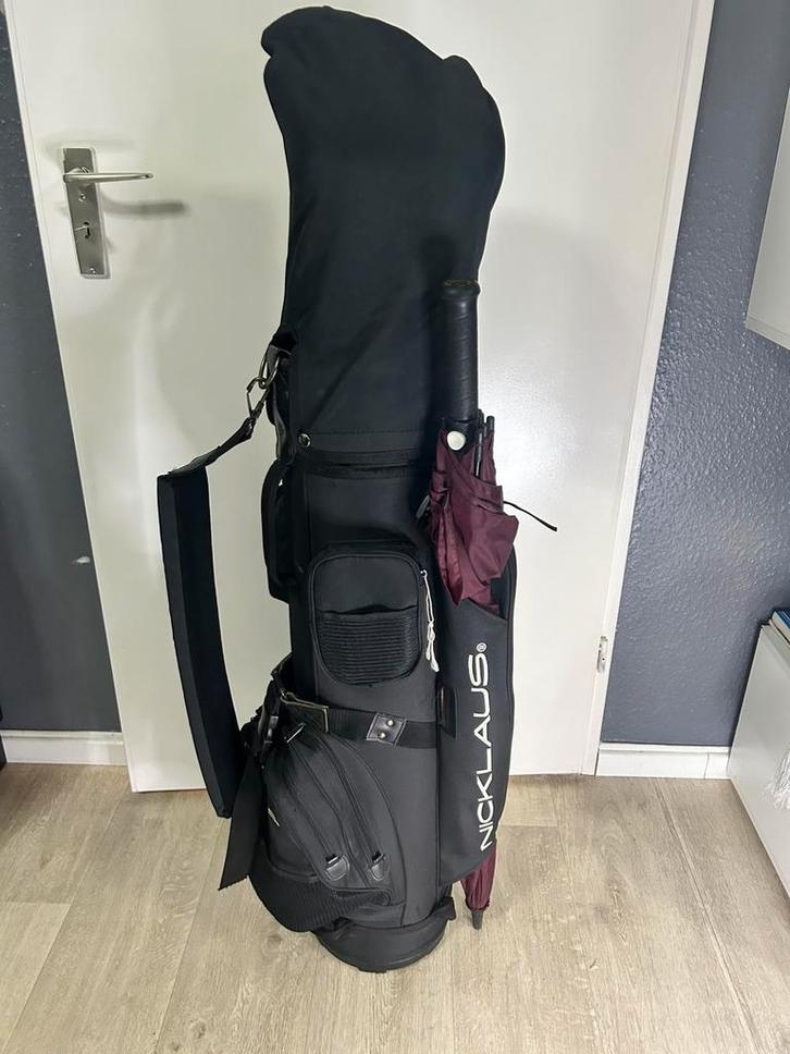 Complete Nicklaus golftas met volledige set, Sport en Fitness, Golf, Zo goed als nieuw, Tas, Ophalen