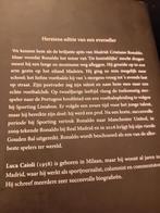 Boek over Cristiano ronaldo, Boeken, Ophalen, Gelezen, Luca caioli