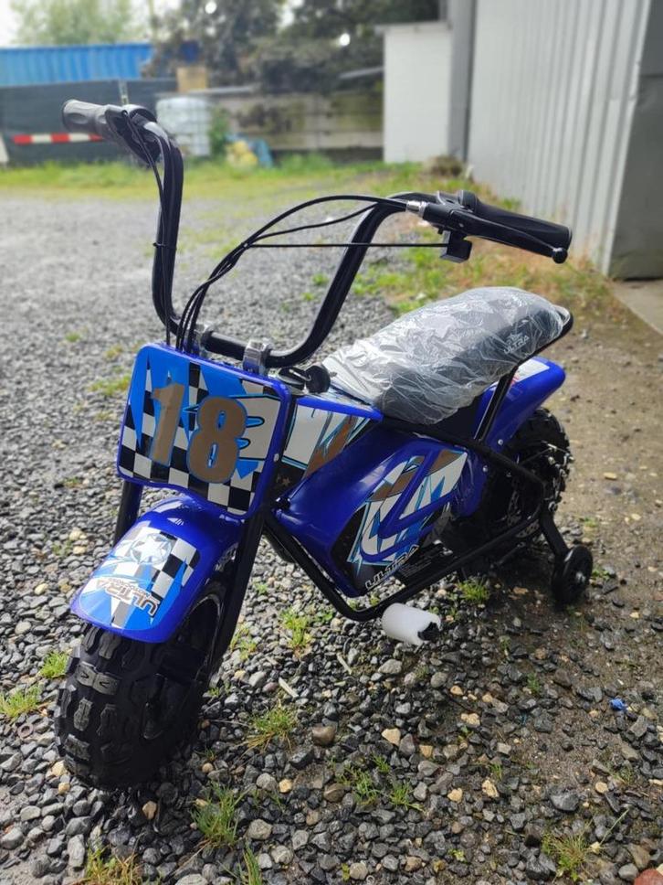 MOTO DIRTBIKE ELECTRIQUE ENFANT ADO 250W24V 500W24V 1000W36V, Kinderen en Baby's, Speelgoed | Buiten | Accuvoertuigen, Nieuw, Ophalen