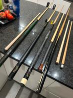 3 biljard keu en 1 snooker keu + accessoires, Sports & Fitness, Billards & Billards américains, Enlèvement, Comme neuf