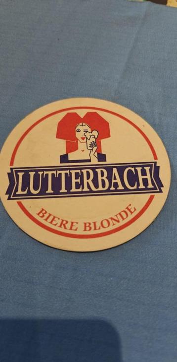 bierviltje Lutterbach bierre blonde beschikbaar voor biedingen