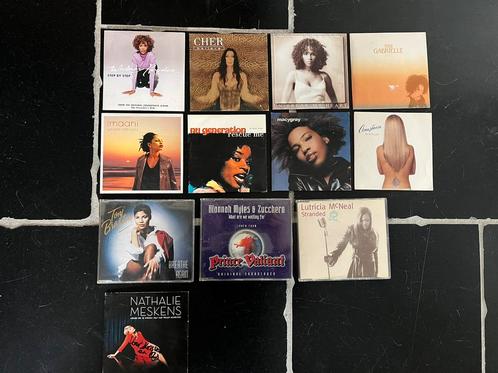 12 single CD’s pop varia, Cd's en Dvd's, Cd's | Pop, Gebruikt, Ophalen of Verzenden