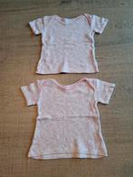 2 hemdjes met korte mouwen maat 74 (gratis), Kinderen en Baby's, Nacht- of Onderkleding, Gebruikt, Meisje, Ophalen of Verzenden
