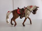 Schleich paard + zadel, Verzamelen, Ophalen, Gebruikt