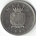 Malta 10 cents, 1995, Ophalen of Verzenden, Losse munt, Overige landen