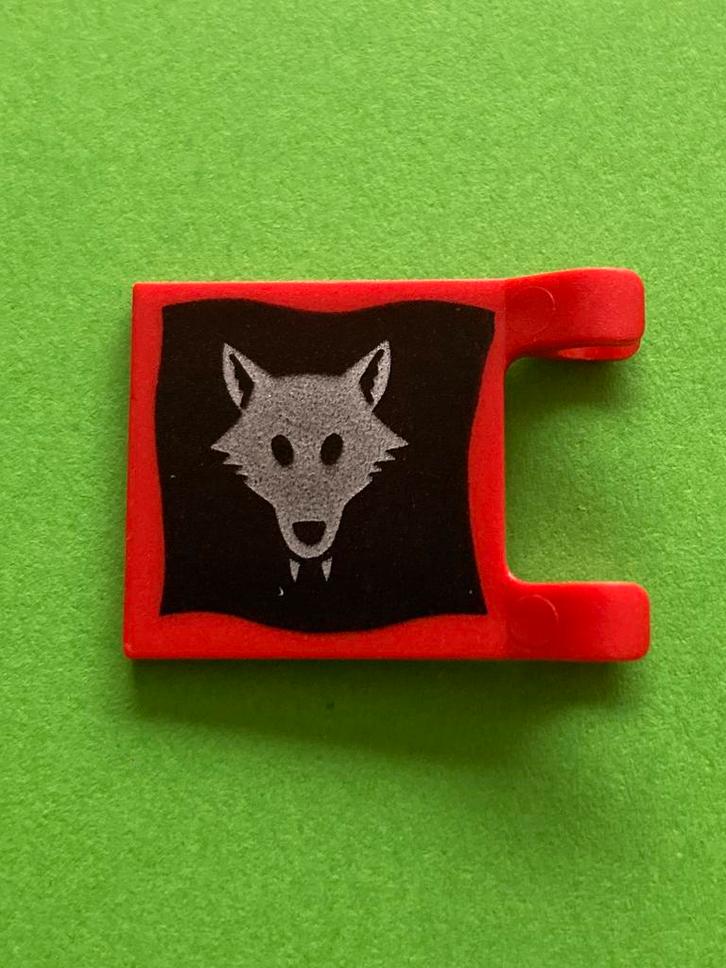 Lego Wolfpack vlag, Kinderen en Baby's, Speelgoed | Duplo en Lego, Zo goed als nieuw, Lego, Losse stenen, Verzenden