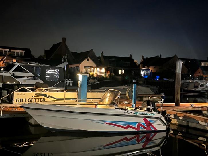 Spectrum 441 clx Fijne Console boot, Watersport en Boten, Speedboten, Gebruikt, 3 tot 6 meter, Benzine, Minder dan 70 pk, Polyester