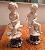 2 porseleinen beeldjes duo set, Antiek en Kunst, Ophalen