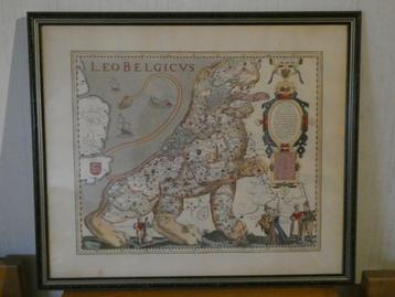 Leo Belgicus kaart