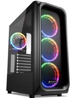 ATX Semi-tower Box Sharkoon TK5M RGB ATX Black, Computers en Software, Ophalen, Gebruikt, 8 GB, Custom build