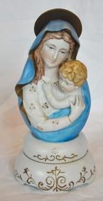 buste vierge a l'enfant en porcelaine, Enlèvement ou Envoi
