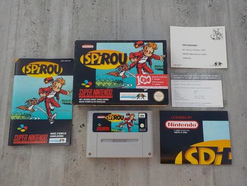 Jeu Super Nintendo SNES Spirou PAL - neuf, Consoles de jeu & Jeux vidéo, Jeux | Nintendo Super NES, Neuf, Aventure et Action, Enlèvement ou Envoi