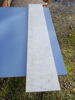 tablet in witte marmer, Doe-het-zelf en Bouw, Ophalen, Overige materialen, Gebruikt, 100 tot 150 cm