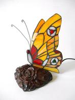 Lampe de table Tiffany lampe papillon, Moins de 50 cm, Enlèvement ou Envoi, Comme neuf, Tiffany