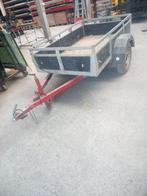 Aanhangwagen enkel as, Ophalen