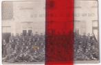 BORGERHOUT - fotokaart Belgische militairen voor café 'In de, Ophalen of Verzenden, Landmacht, Foto of Poster