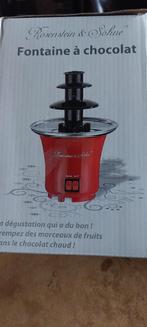Chocolade fontein, Ophalen
