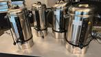 4 percolators, Ophalen, Gebruikt, 10 kopjes of meer, Koffiemachine