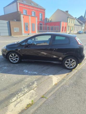 Fiat punto EVO, Autos, Achat, Entreprise, Boîte manuelle, Noir